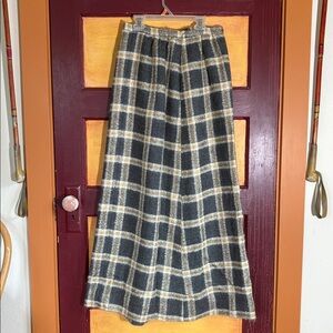 Nelly de Grab vintage wool maxi skirt